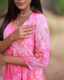 Marble Breeze Maxi Dress