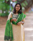 Pachai Yaathiri Kurti Set