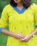 Malarndha Vaanam Kurti Set with Dupatta
