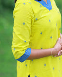 Malarndha Vaanam Kurti Set with Dupatta