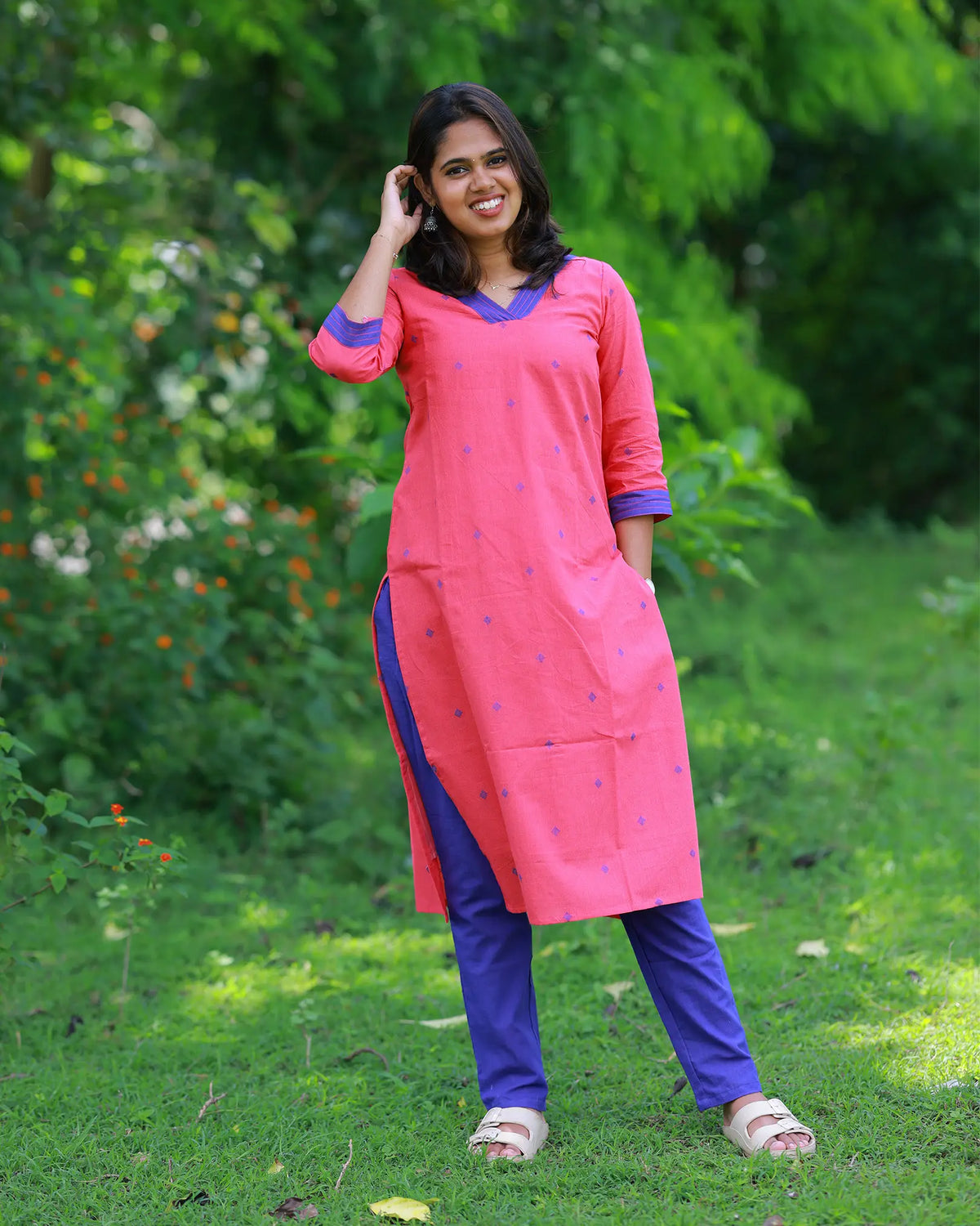 Megha Malai Kurta set with Duppatta