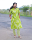 Pacche Mallige Kurti Set