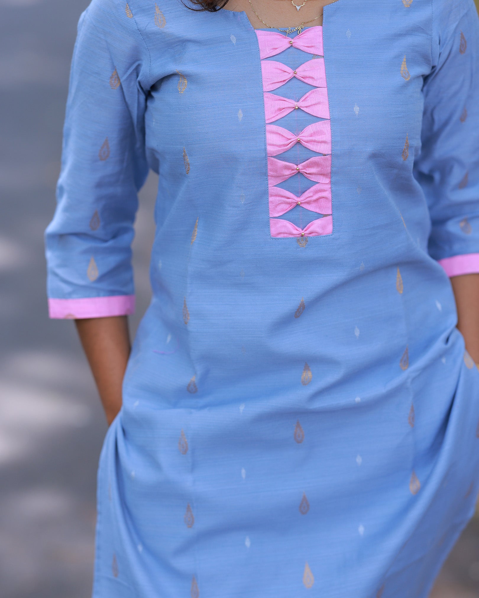 Vaanaveli Kurti sert with Dupatta