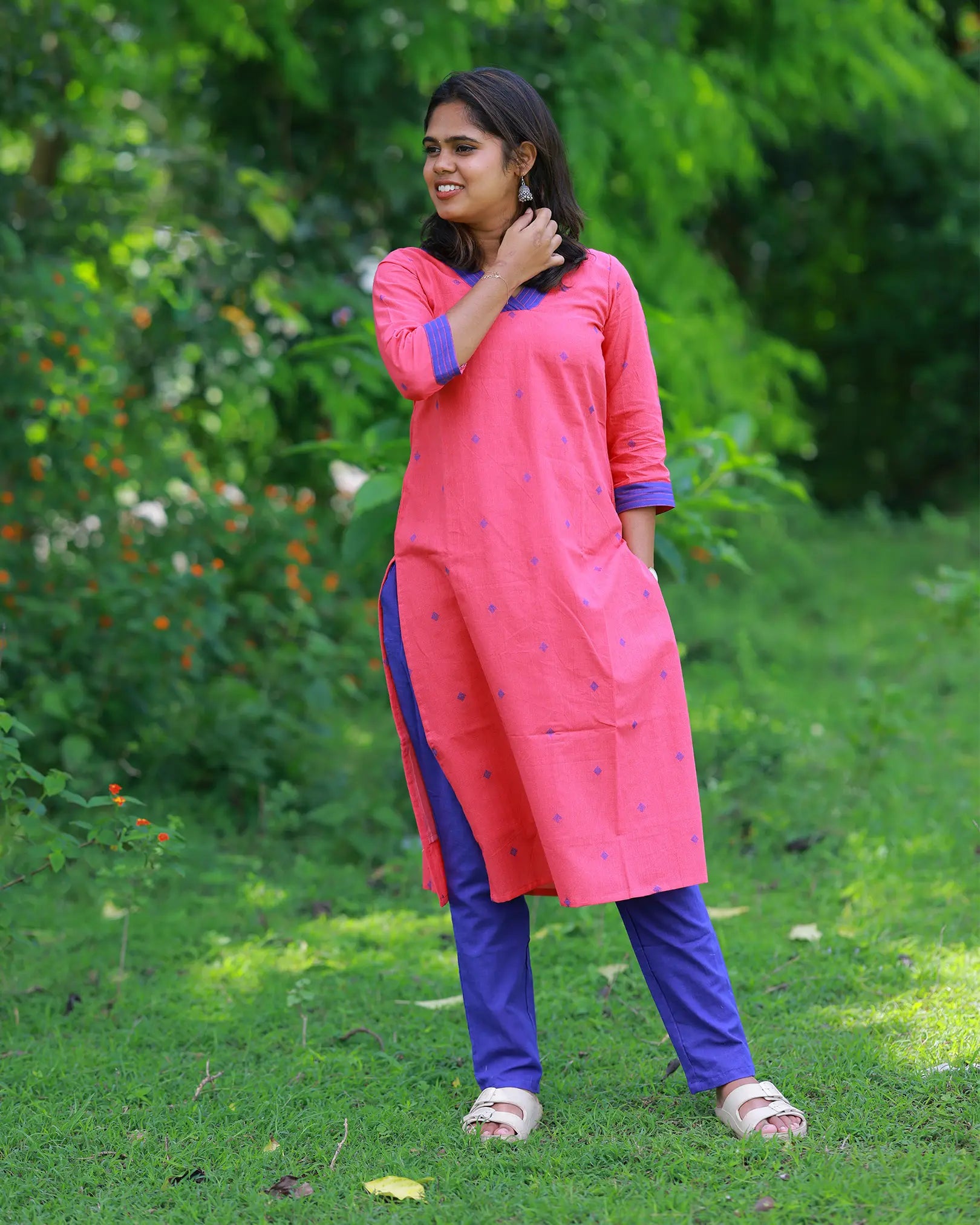 Megha Malai Kurta set with Duppatta