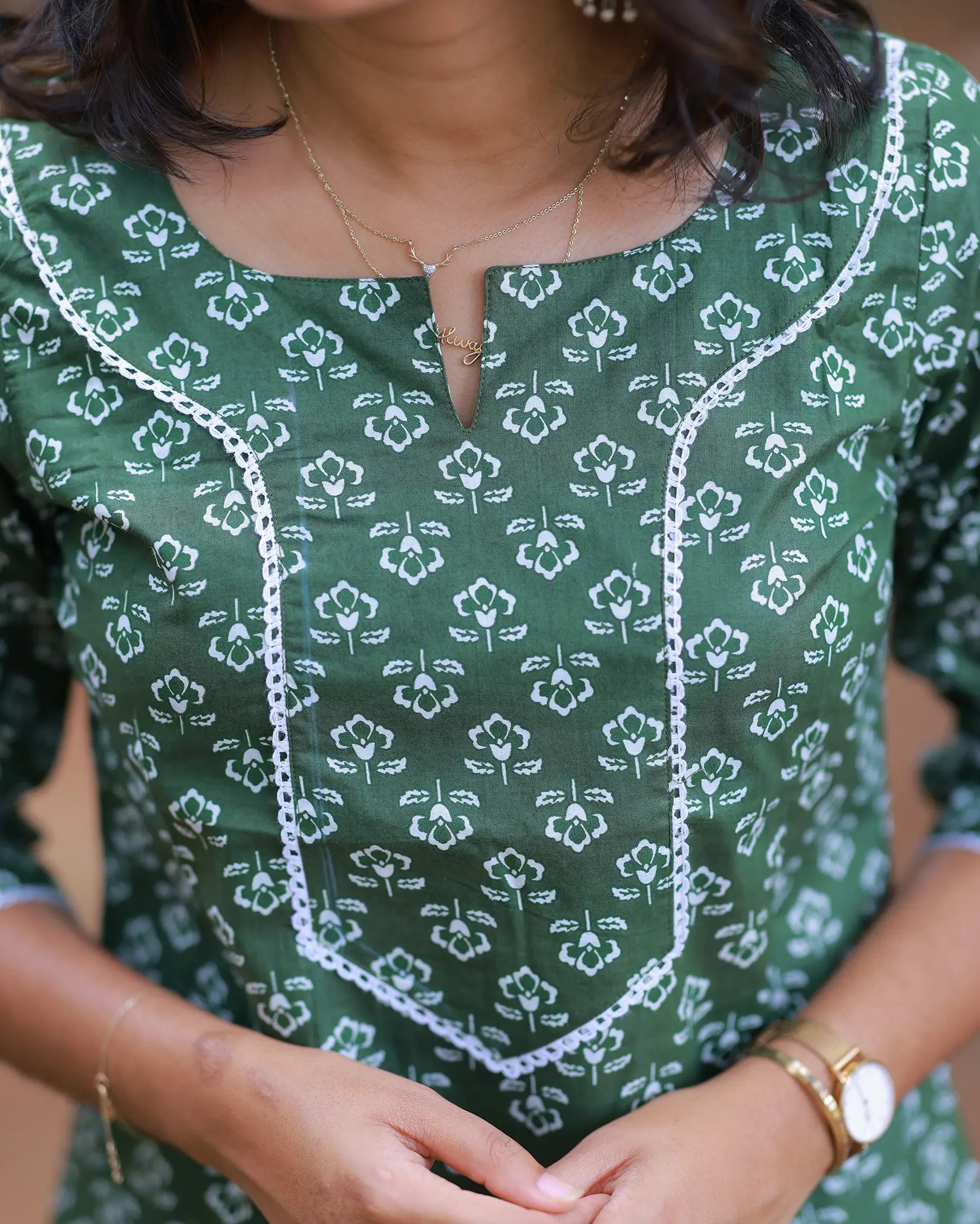 Soundarya Hasiru Co-Ard Set