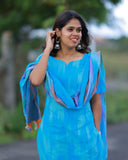 Neela Taruṇi Kurti Set