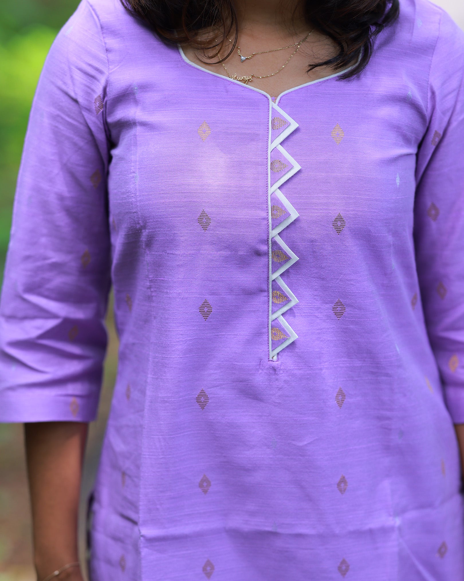 Vayalin Mugil Kurti Set with Dupatta