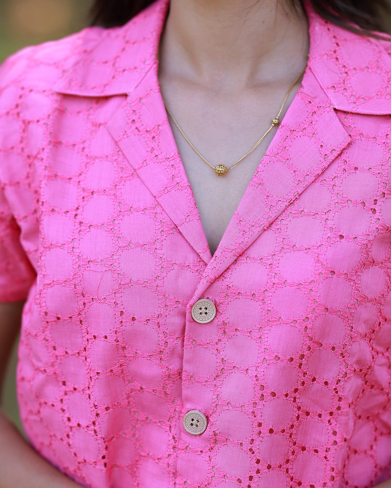 Pink Hakkoba Short Top