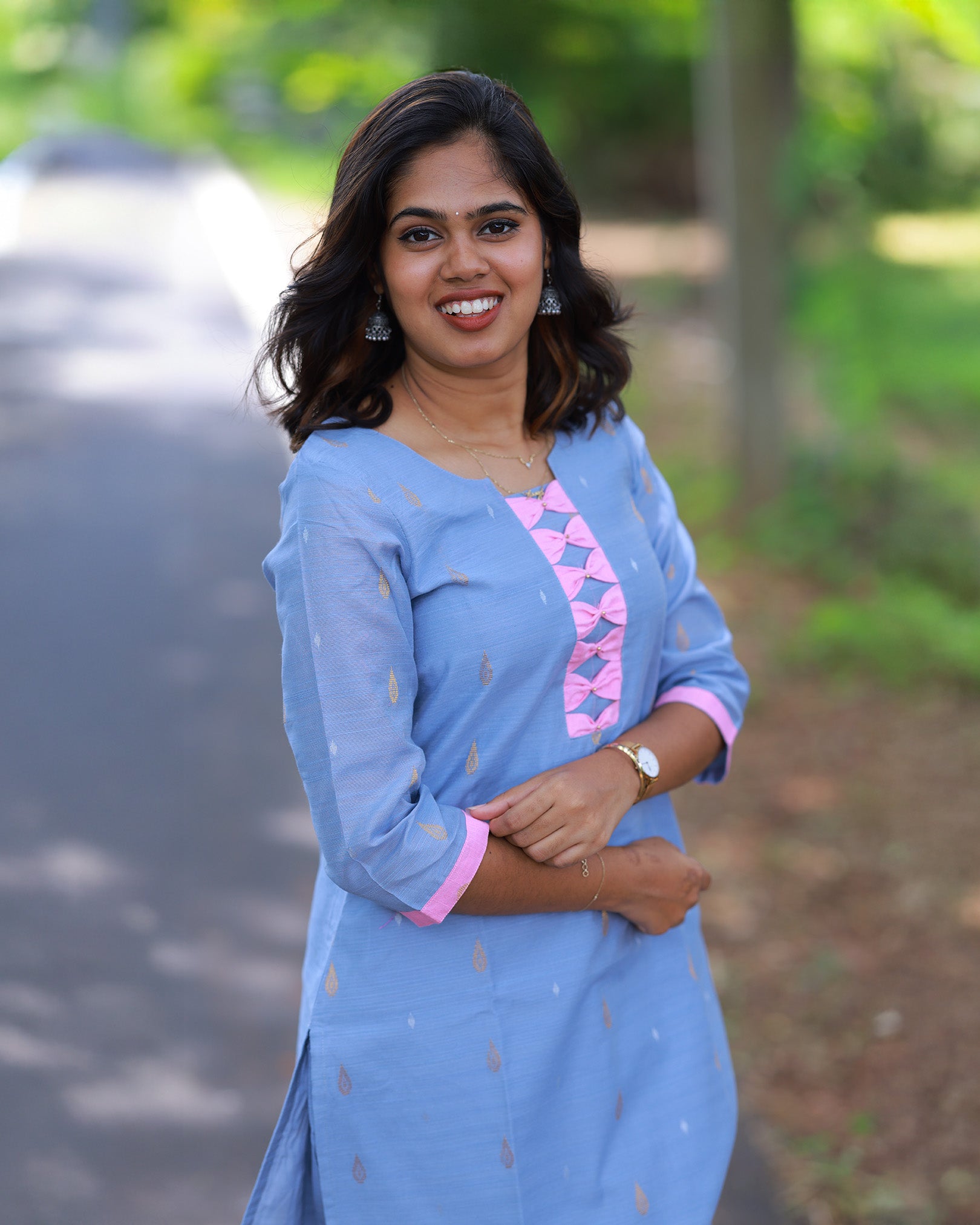 Vaanaveli Kurti sert with Dupatta