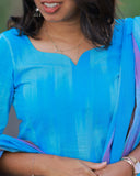 Neela Taruṇi Kurti Set