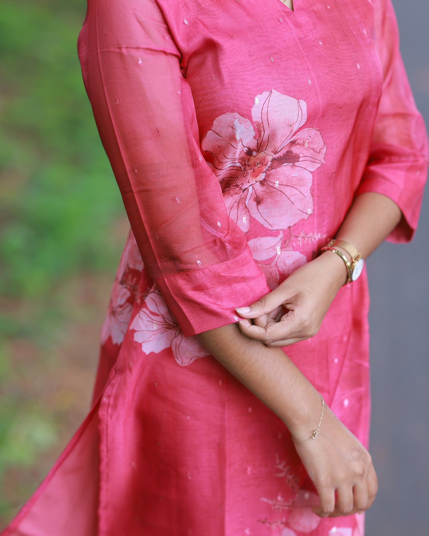 Pasunthuli Kurti With Dupatta