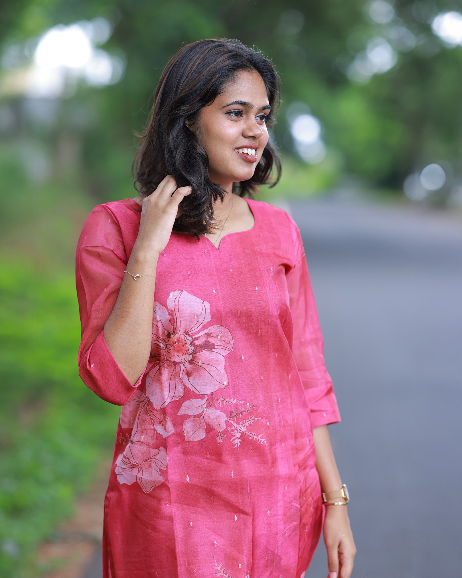 Pasunthuli Kurti With Dupatta