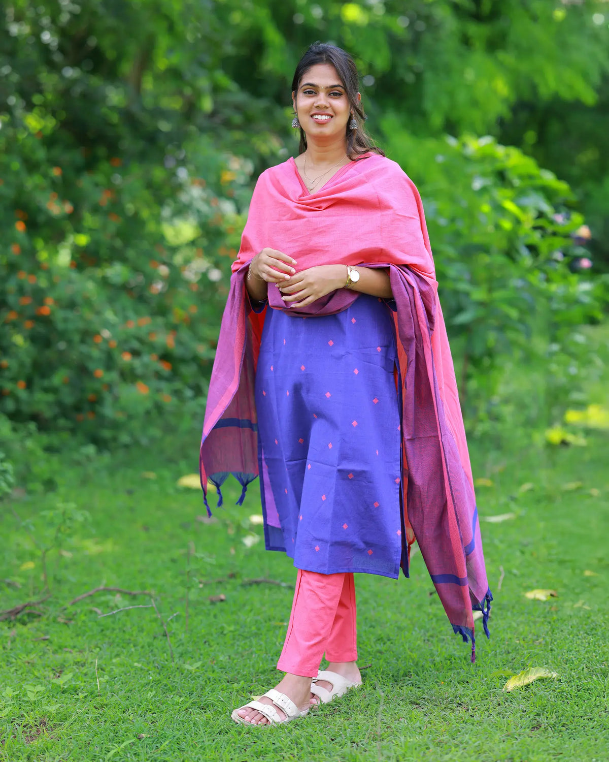 Malai Roja Kurta set with Duppatta