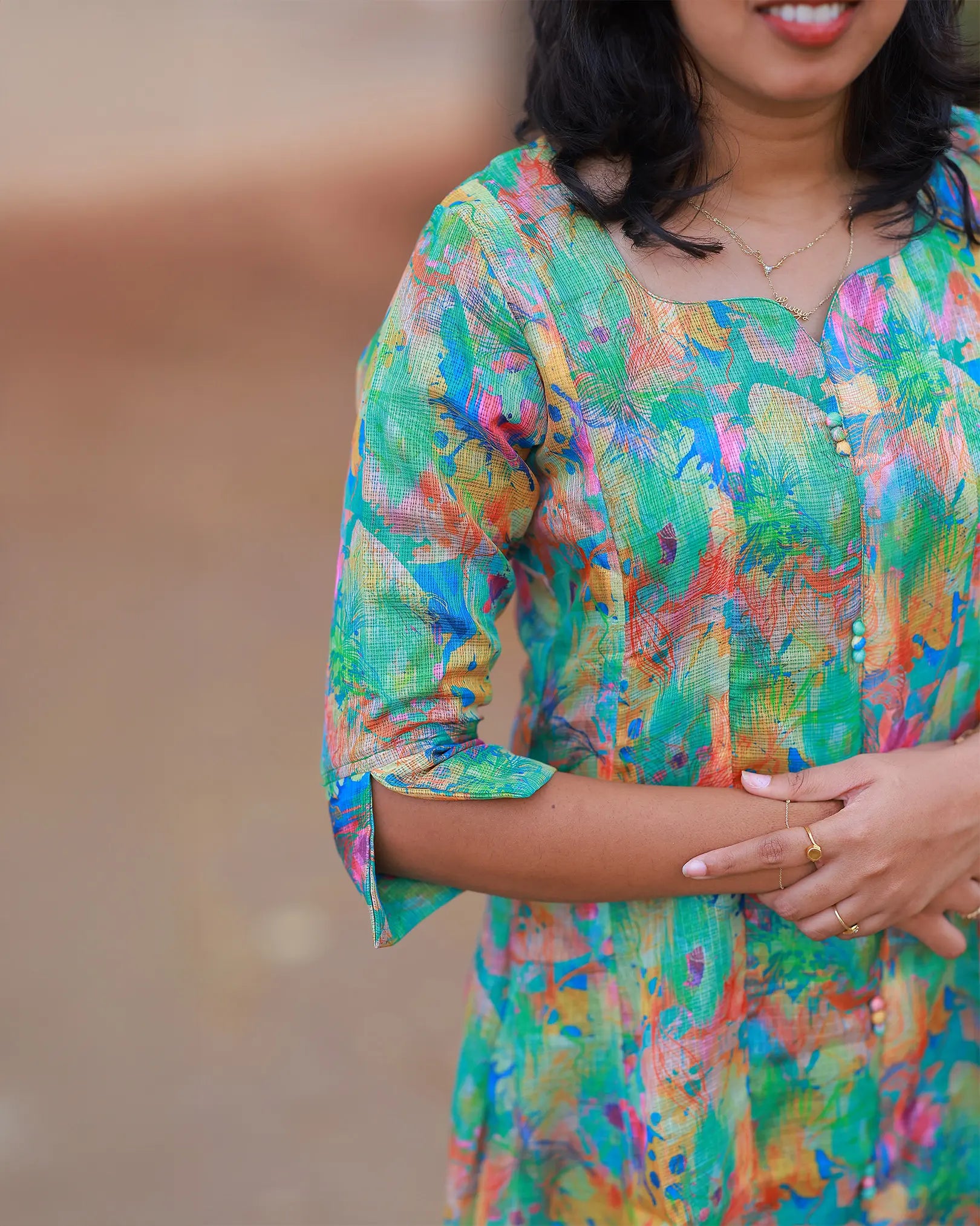 Vannamalli kurti