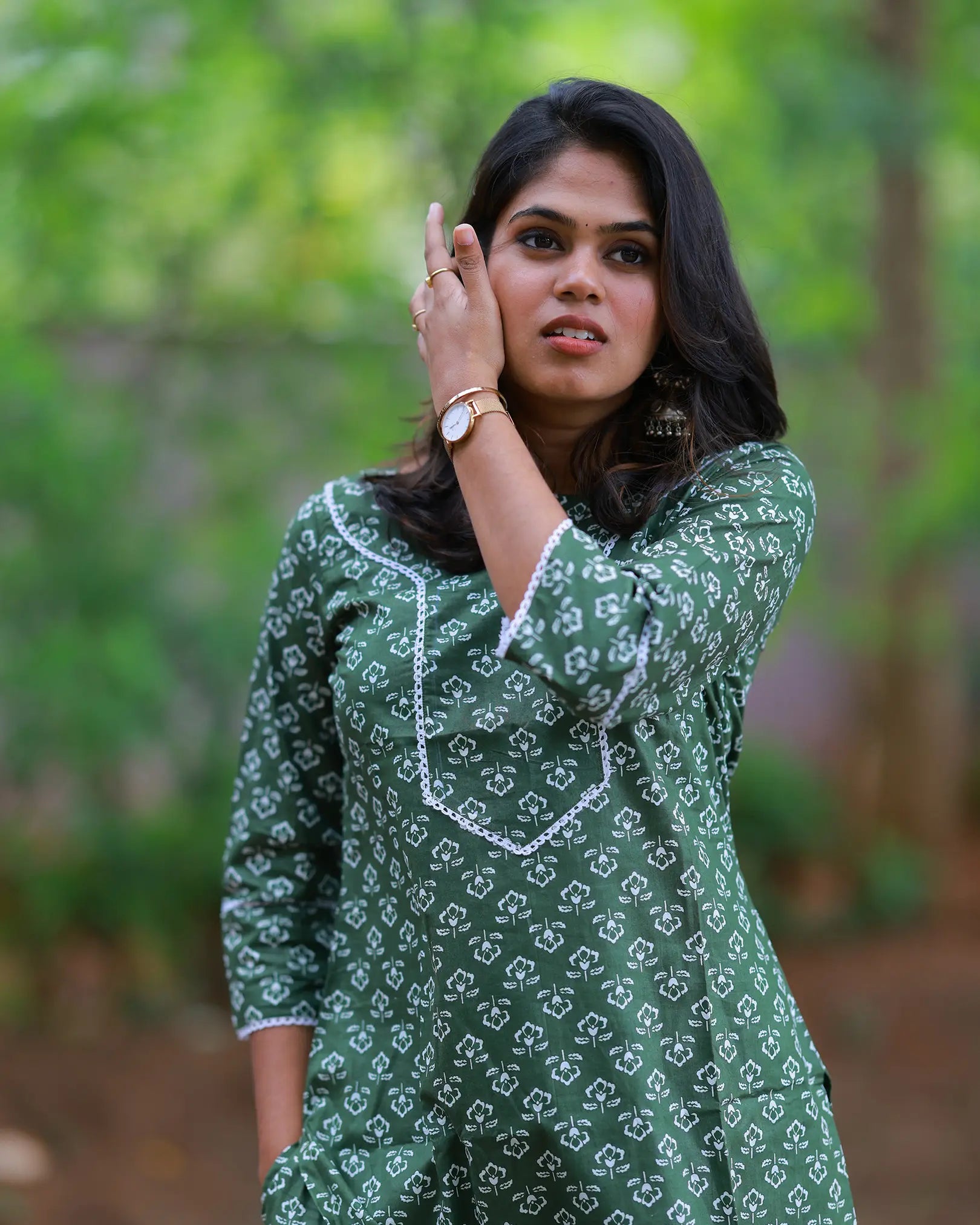 Soundarya Hasiru Co-Ard Set