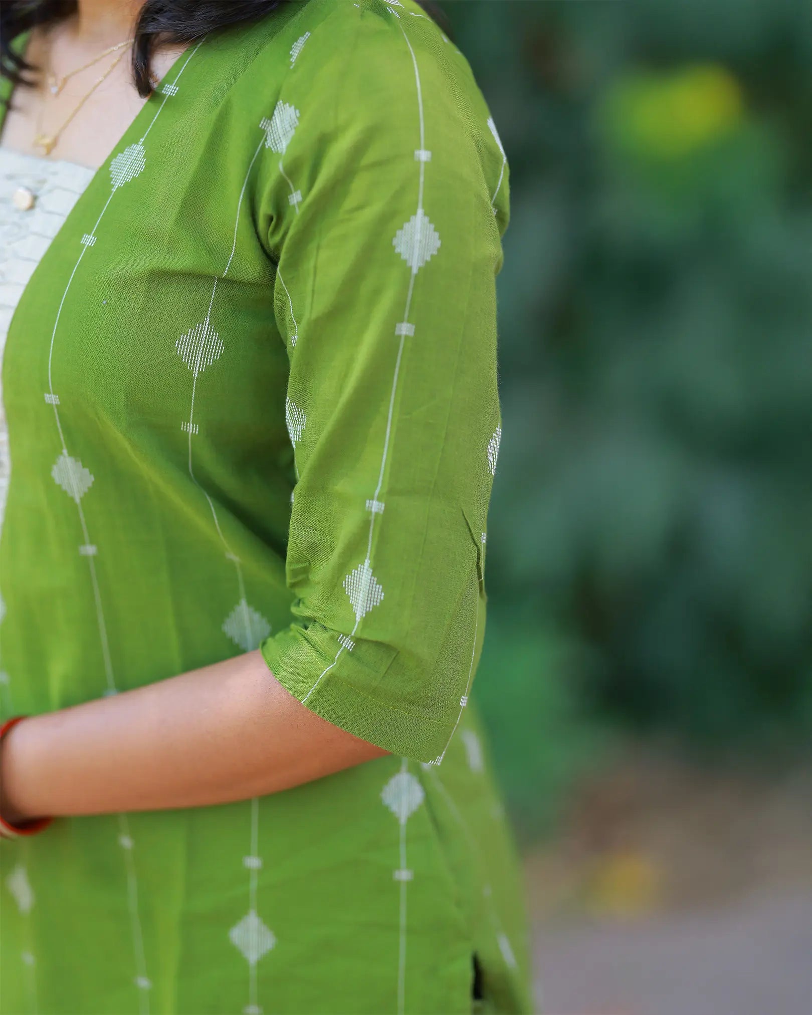Neem Grace Kurti Set with Dupatta